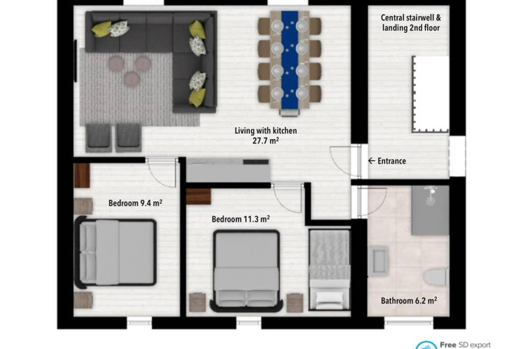 Authentic Stays - 5P-Apartment Eijsden Exterior photo